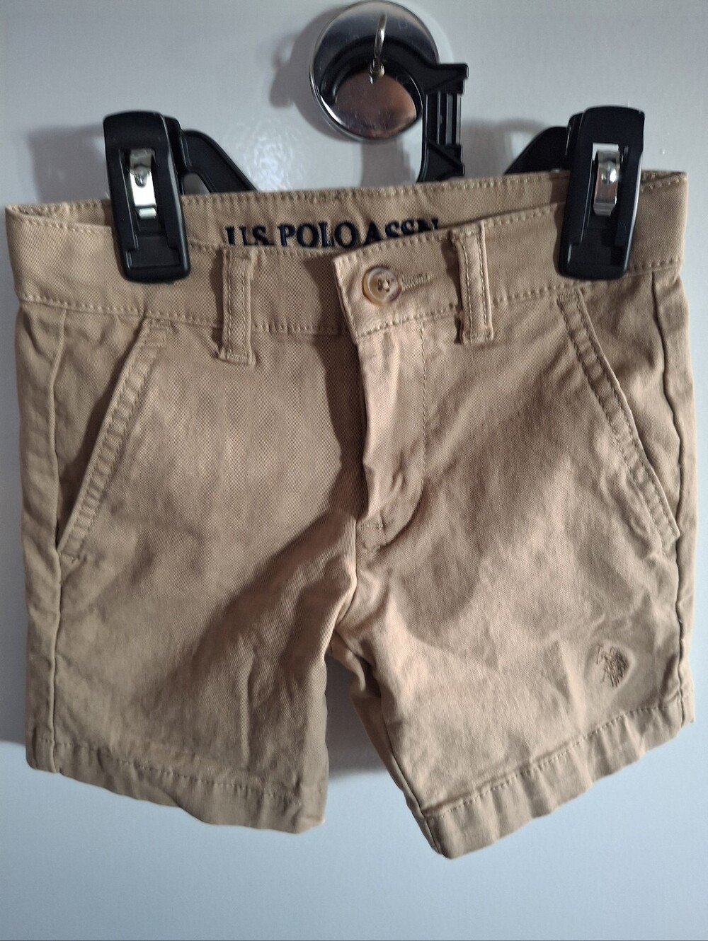 U.S. Polo Assn. Tan Chino Shorts for Kids